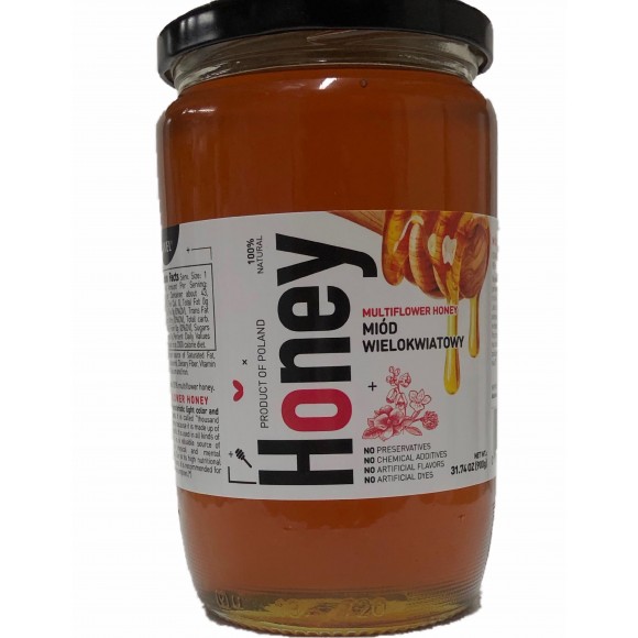 Multiflower Honey Vavel 900g