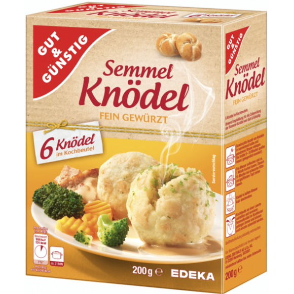 Bread Dumpling, Semmel Knodel Gut & Gunstig 200g