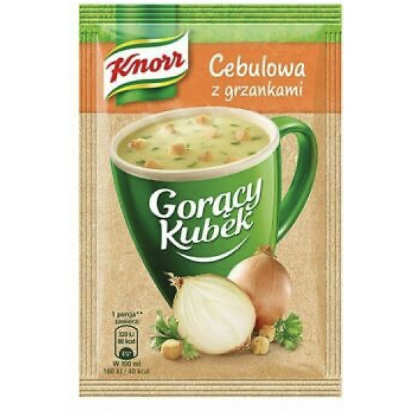 Knorr Hot Cup Onion with Croutons 17g