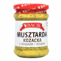 Cossack Mustard Sauce with Horseradish and Honey, Musztarda Kozacka z Chrzanem i Miodem 240g Bacik