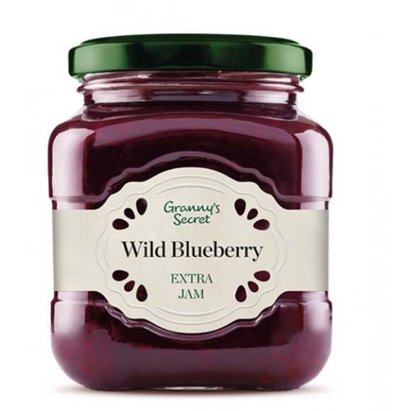Wild Blueberry Extra Jam Granny's Secret 240g