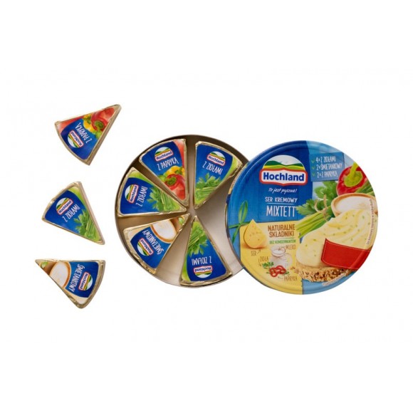 Soft Cheese with Chives, Hochland Mixtett 180g