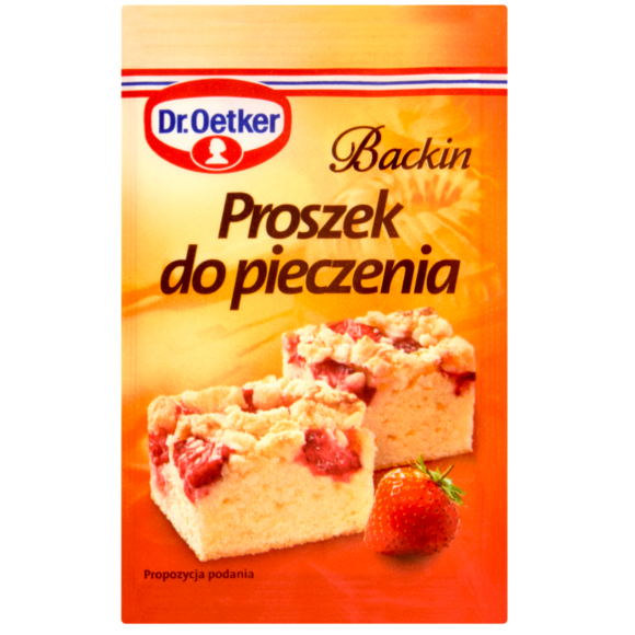 Baking Powder Multipack, Backin Proszek do Pieczenia 45g Dr. Oetker