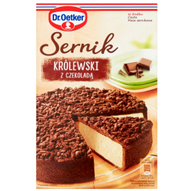 Powdered Cheesecake with Chocolate, Sernik Krolewski z Czekolada 520g Dr. Oetker