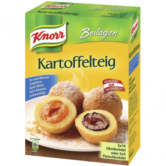 Knorr Beilagen Pot Dough / Kartoffelteig 280g/9.88oz