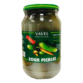 Vavel Sour Pickles 870g