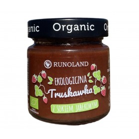 Organic Strawberry Jam With Apple Juice, Runoland 200g