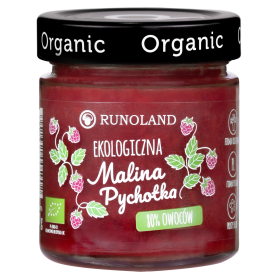 Organic Raspberry Jam, Runoland 200g