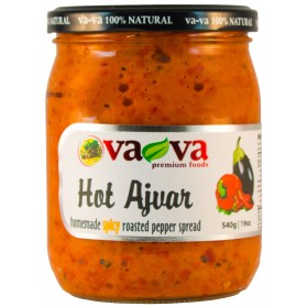 Ajvar Hot Roasted Pepper Spread Vava 520g