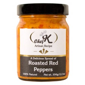 Roasted Red Pepper Spread Mild Chef K 350g