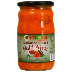 Roasted Pepper Spread Mild Ajvar Original Recipe 680g Vava