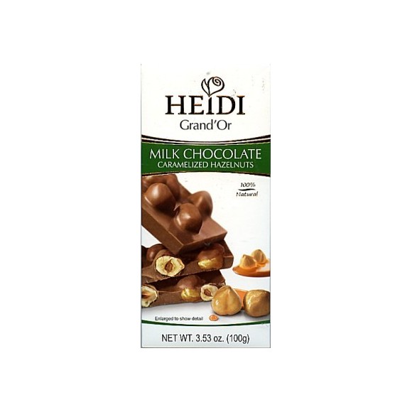 Heidi milk Chocolate ,Carmelized Hazelnuts