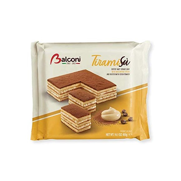Balconi Tiramisu Cake 400g/14.1 oz.