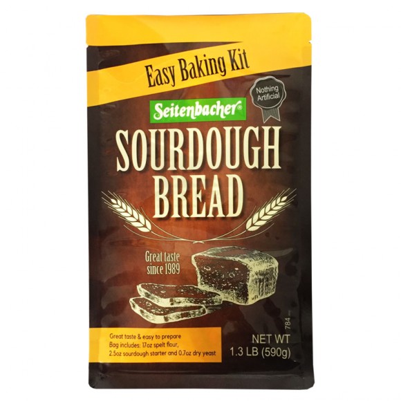 Sourdough Bread Easy Baking Kit, Seitenbacher 590g/1.3lb