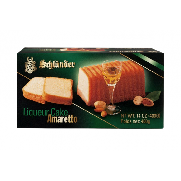 Amaretto Liqueur Cake, Schlunder 400g/14 oz.