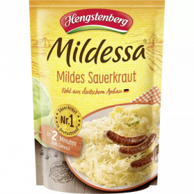 Mildessa Mild Sauerkraut, Hengstenberg 400g/14.1 oz.