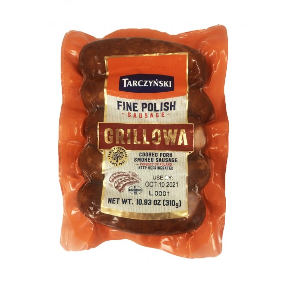 Tarczysnki Grillowa, Smoked Polish Pork Sausage 310g/10.93 oz.