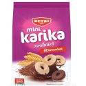 Mini Karika Vanilla Flavoured Rings Semi-Covered with Cocoa 150g Expires 08.2022