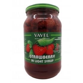 Strawberry in Light Syrup, Vavel 900g