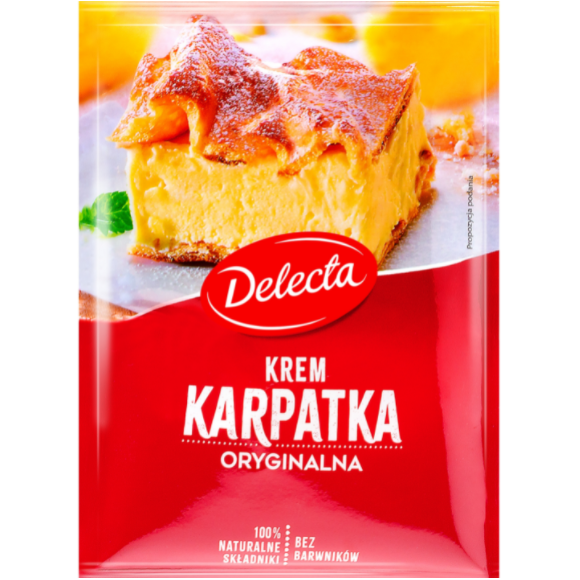 Delecta Cream Karpatka 250g/8.8oz (W)