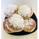 Pączki - Polish Style Donuts with rose donuts 6 pcs