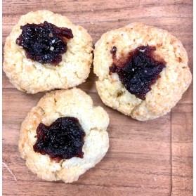 Gluten free rice and coconut cookies