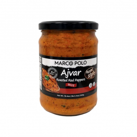 Marco Polo "Homestyle" Hot Ajvar with Roasted Peppers 19.3 oz.