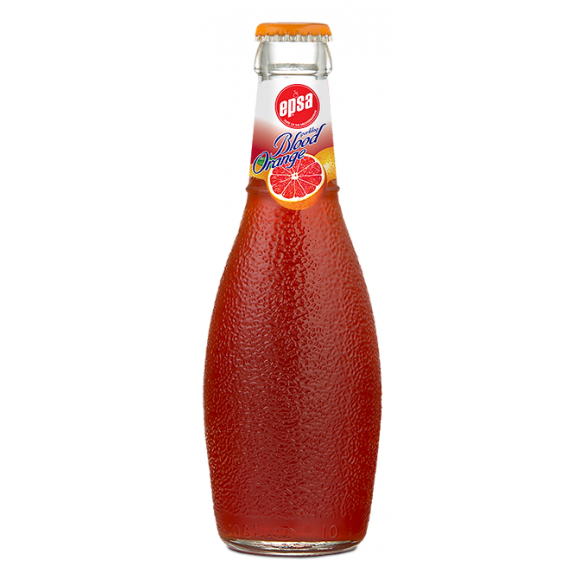 Epsa Greek Blood Orange Soda, 7.8oz/232ml