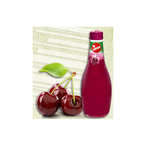 Epsa Sour Cherry Greek Soda, 7.8oz/232ml