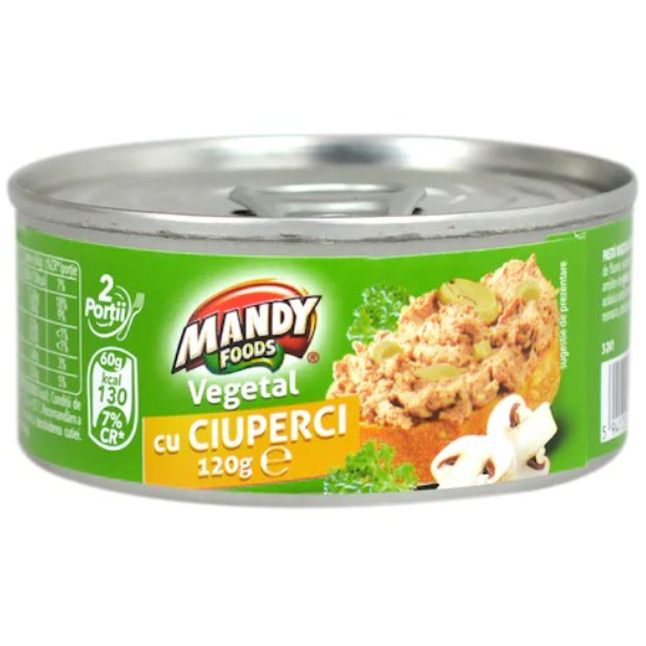 Vegetable Spread With Dill, Mandy Foods 120g
