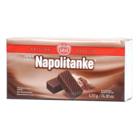 Kras Napolitanke Cocoa & Choco Wafers 420g