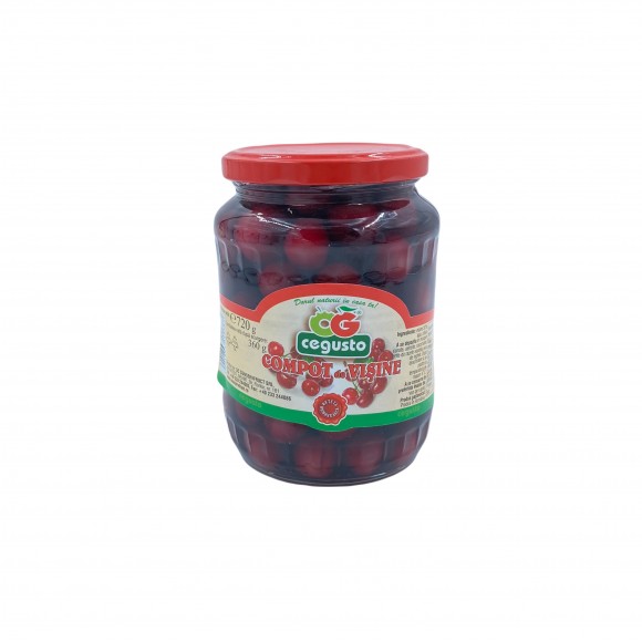 Raureni Sour Cherry Compote / Compot de Visine 720g/25oz