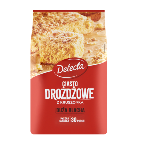 Delecta Duza Blacha Yeast Cake Mix 600g/21.2oz