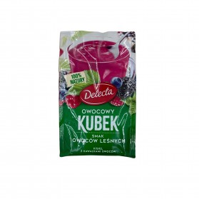 Forest Fruit Soft Jelly Fruit Cup, Delecta 30g