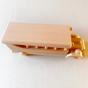 Wooden Schoolbus Toy | 100% Natural Beechwood | Eco-Friendly Montessori Toy | Made in Europe