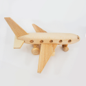 Wooden Airplane Toy | 100% Natural Beechwood | Eco-Friendly Montessori Toy | Made in Europe