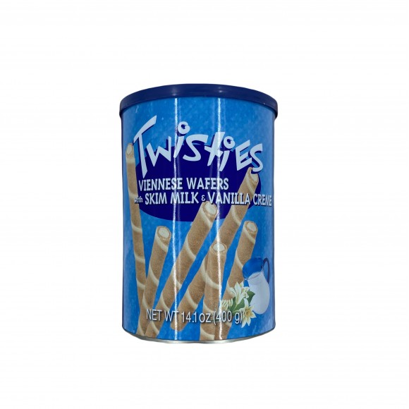 Twisties Viennese Wafers "Skim Milk and Vanilla Creme" 400g