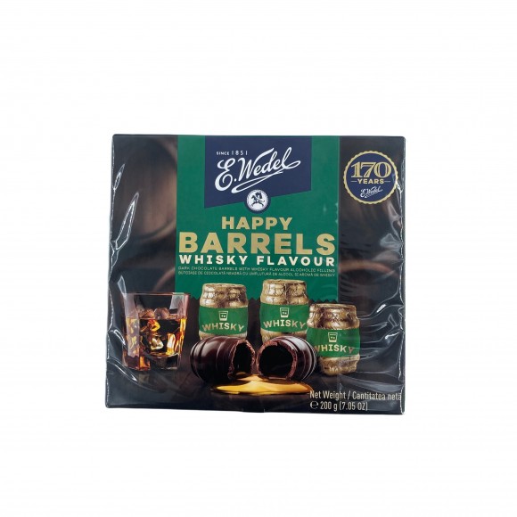 E.Wedel Happy Barrels with Whisky / Barylki w Whisky 200g