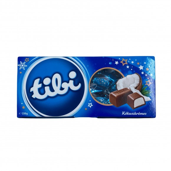 Coconut Filling Tibi Christmas Candy, Szaloncukor 360g