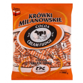 Krowki Milanowskie Chocolate Cream Fudge 1000g Bag
