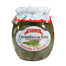 Bacik Cucumbers in Brine Style / Kiszone z Beczki 700g/24oz
