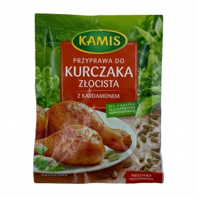 Kamis Golden Chicken Seasoning w/ Cardamon, Przyprawa do Kurczaka Zlocista 30g/1.06oz