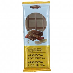 Chocoland Chocolate Bar w/ Peanuts, Arasidova Pochoutka 90g
