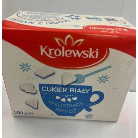 Polski Cukier White Sugar Cubes 500g/17.63oz/KROLEWSKI