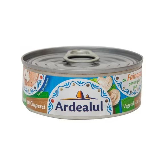 Ardealul - Vegetable Pate with Mushrooms /Pate Vegetal cu Ciperci/100g