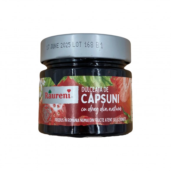 Strawberry Preserve/Dulceata De Capsuni/ Raureni/ 9.52oz(270g)