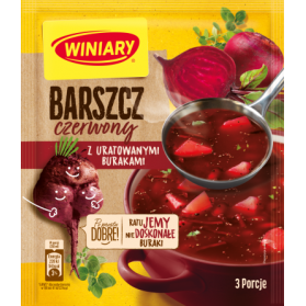Red Borscht Soup/ Barscz Czerwony/ Winiary/49g