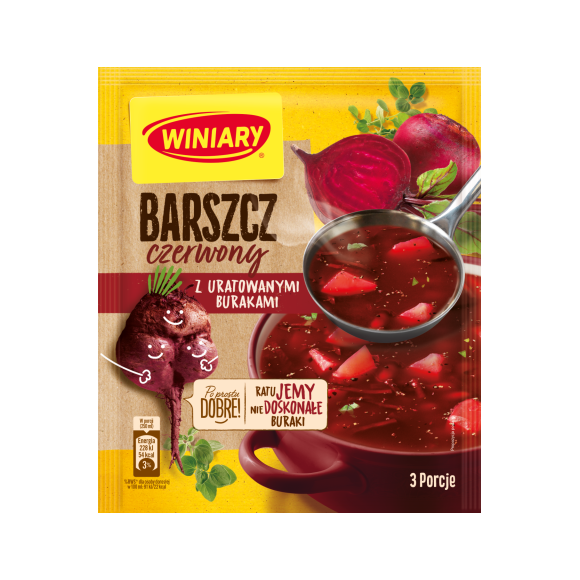 Red Borscht Soup/ Barscz Czerwony/ Winiary/49g