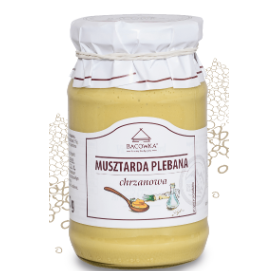 Horseradish Mustard/Musztarda Chrzanowa Plebana/Bacowka/250g