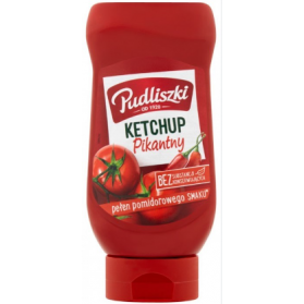 Hot Tomato Ketchup/ Ketchup Pikantny/ Pudliszki/480g(16.5oz)